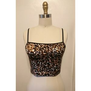 American Apparel Cropped Pattern Cami